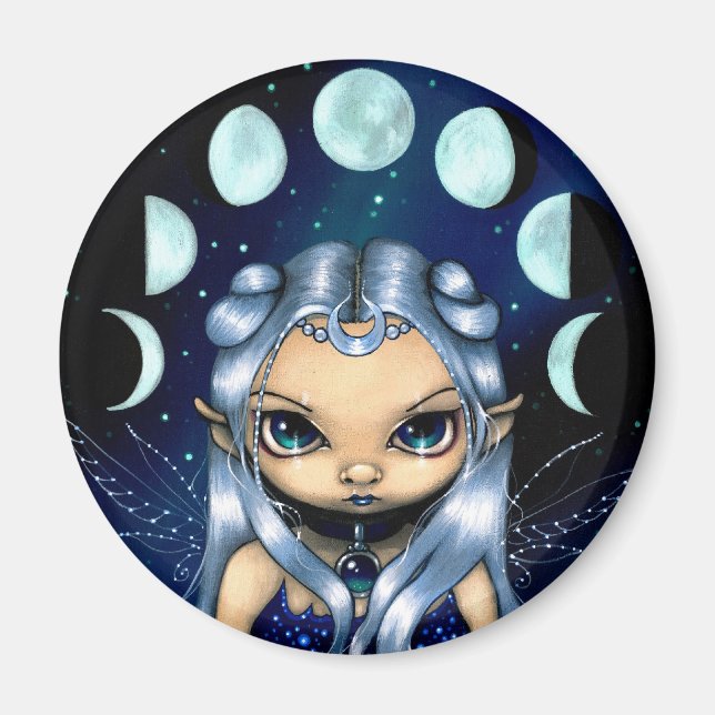 "Fairy of the Changing Moons" Magnet (Front)