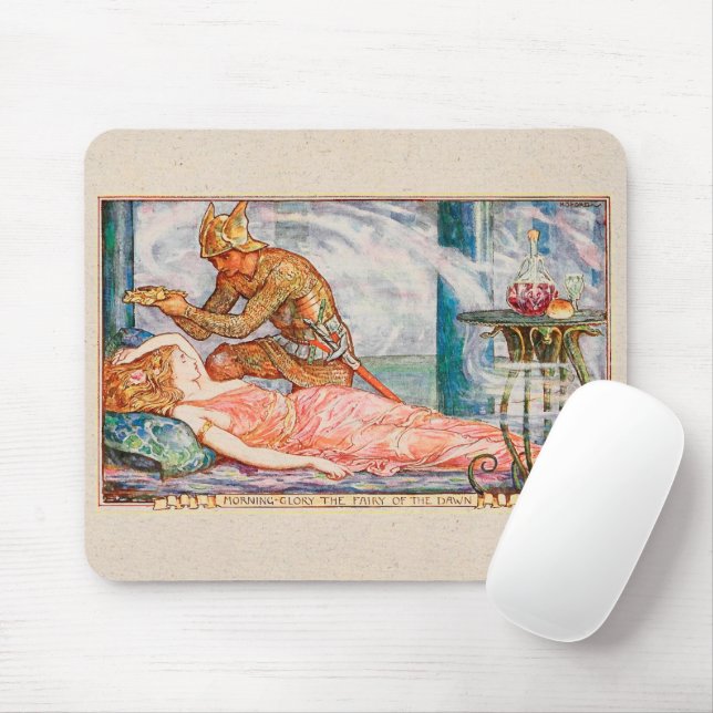 Fairy of the Dawn Mouse Mat (With Mouse)
