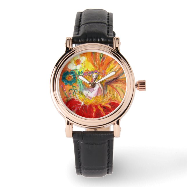 FAIRY OF THE FLOWERS, Red Yellow Watch (Front)