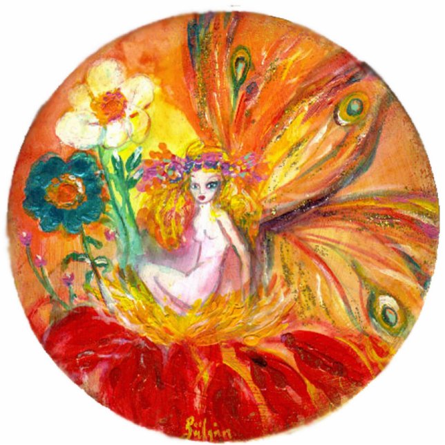 FAIRY OF THE FLOWERS STANDING PHOTO SCULPTURE (Front)