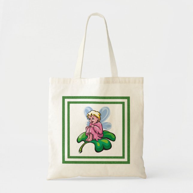 Fairy on a Clover - Tote Bag (Front)