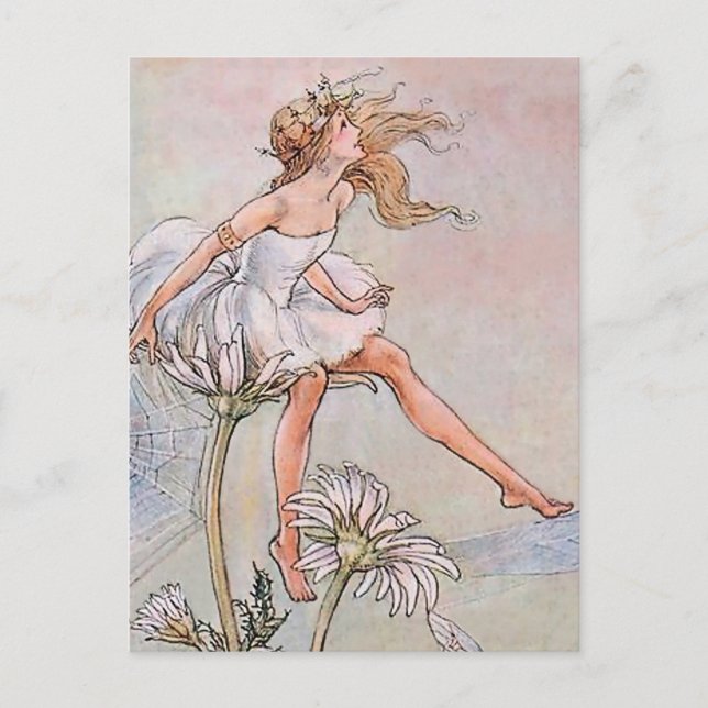 Fairy on a Flower by Florence Anderson Postcard (Front)