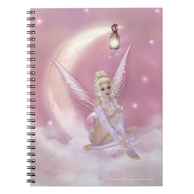 Fairy on the Moon Notebook (Front)