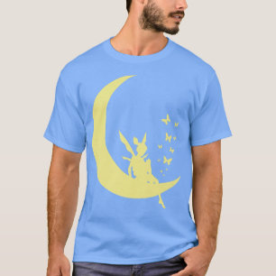 Fairy on the Moon with ButterfliesT-Shirt T-Shirt