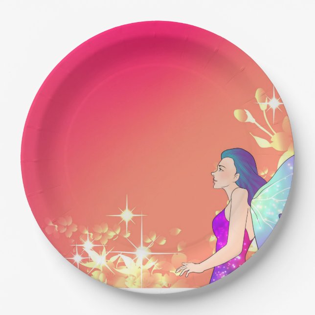 Fairy  paper plate (Front)