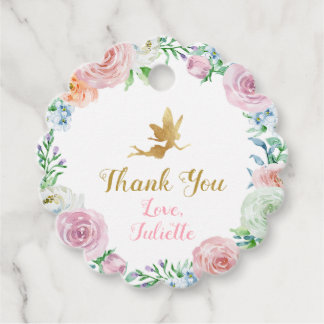 Fairy Party Favour Tags, Fairy Loot Tags