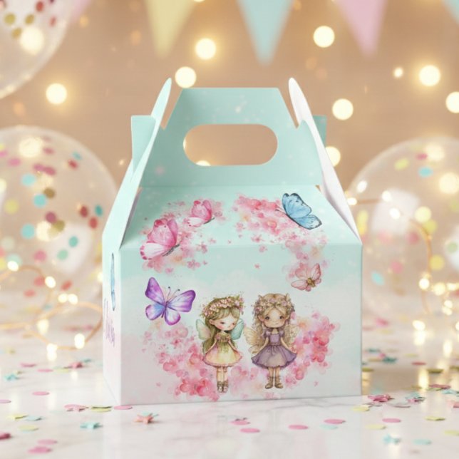 Fairy Party Garden Fairy Birthday Favour Box (Creator Uploaded)