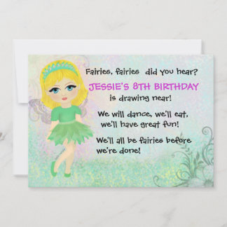 Fairy Party Invitation