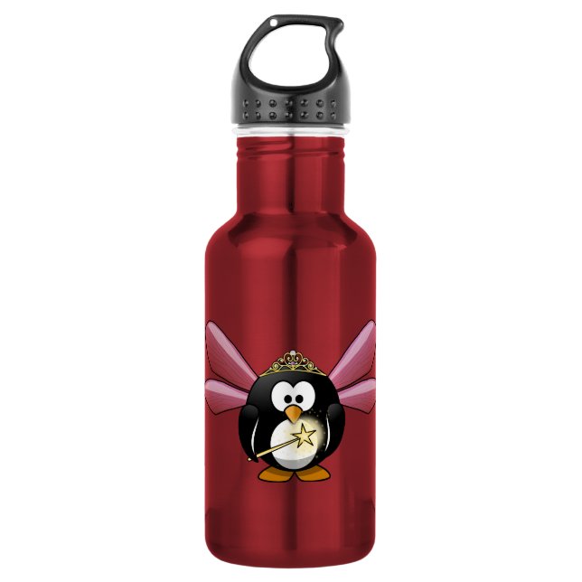 Fairy Penguin 532 Ml Water Bottle (Front)