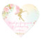 Fairy Pink & Gold Party Favour Tag Sticker Seal