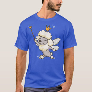 Fairy Poodle Dog Mystical Pet Poodle Fairy Lover  T-Shirt