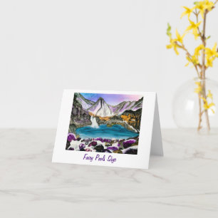 Fairy Pools Skye Scotland Card