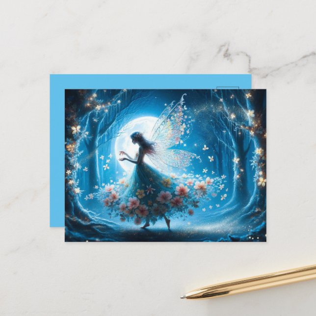 Fairy postcard (Front/Back In Situ)