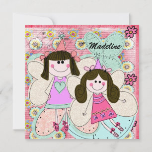 Fairy Princess Customised Birthday Invitation