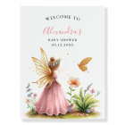 Fairy Princess Enchanted Baby Girl Shower Welcome