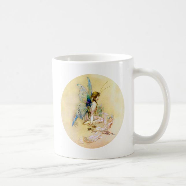 Fairy Princess Is Dressed By Pixies Coffee Mug (Right)