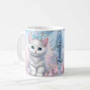 Fairy Princess Kitten Coffee Mug