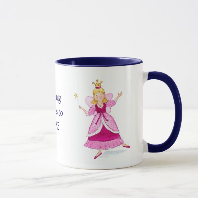 Fairy Princess Mug to Personalise (Right)