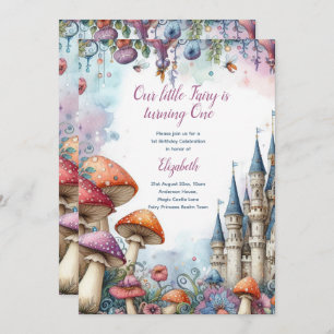 Fairy Princess Party Magical Birthday Bash  Invitation