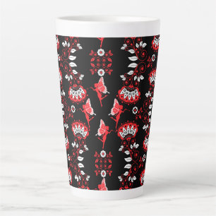 Fairy Princess Pattern Print Latte Mug