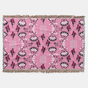 Fairy Princess Pattern Print Throw Blanket