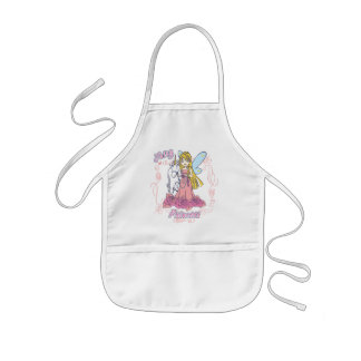 Fairy Princess Toddler Baby Kids Apron
