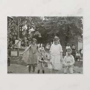 Fairy Princesses (and little brothers) Postcard