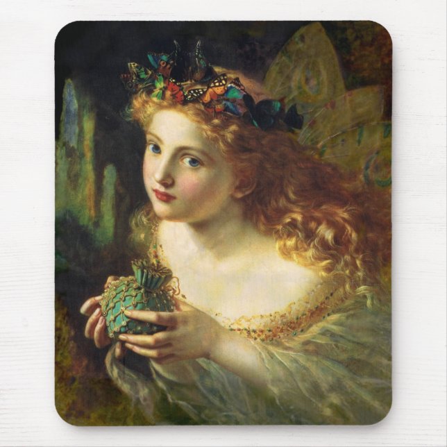 Fairy queen by Sophie Gengembre Anderson CC0162 Mouse Mat (Front)