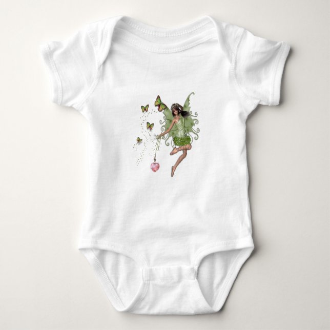 Fairy queen gift baby bodysuit (Front)