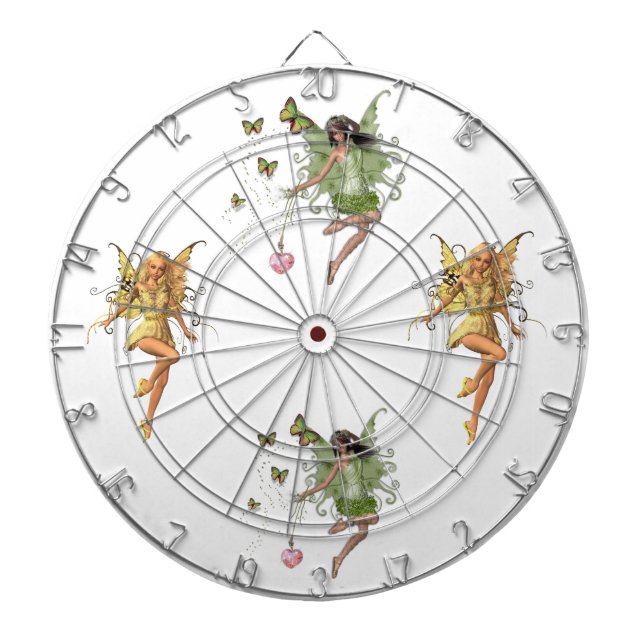 Fairy queen gift dartboard (Front)