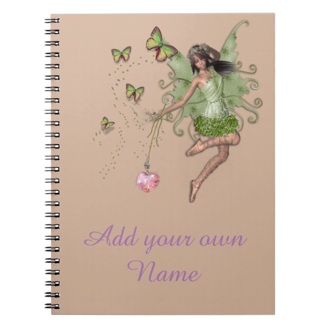 Fairy queen gift notebook (Front)