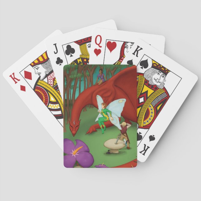Fairy Quest Playing Cards (Back)
