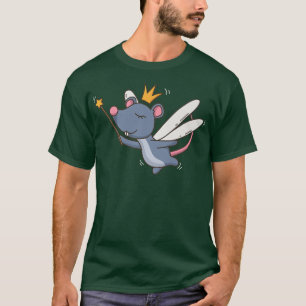 Fairy Rat Wildlife Mystical Animal Rat Fairy Lover T-Shirt