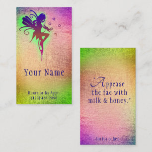 Fairy Realm Psychic Reader Tarot Mystic Neon Cards