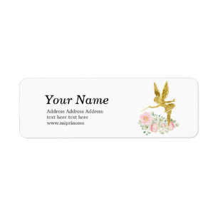 fairy return address stickers
