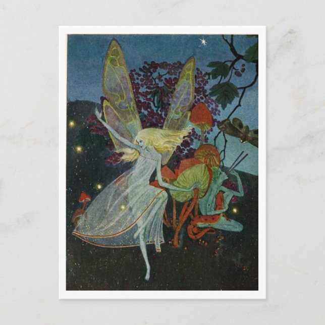 Fairy Ring Dance by Dorothy Lathrop Postcard (Front)