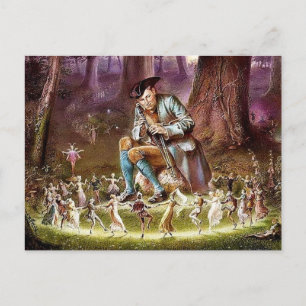 Fairy Ring Dance Celebration Postcard