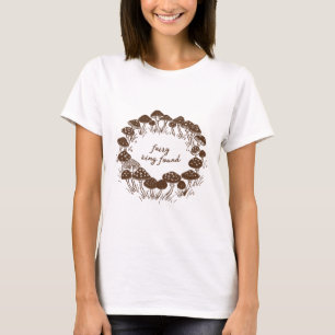 Fairy Ring Found — Mushroom Circle Vintage T-Shirt