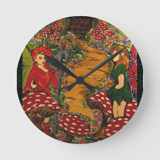 FAIRY ROUND CLOCK (Front)