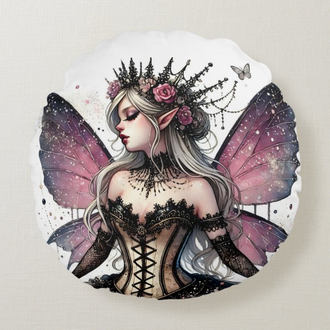 fairy round cushion (Front)