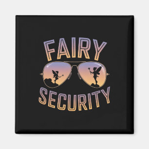 Fairy Security Birthday Family Halloween Costume D Magnet