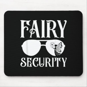 Fairy Security Birthday Family Halloween Costume Mouse Mat