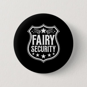 Fairy Security Birthday Halloween Costume Kids Boy 6 Cm Round Badge