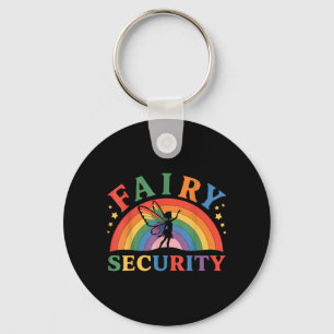 Fairy Security Birthday Halloween Rainbow Cosplay Key Ring