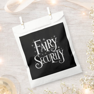 Fairy Security Funny Halloween Costume  Favour Bags
