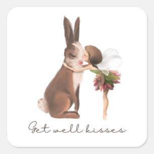 Fairy Sending Kisses Sticker