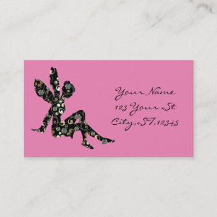 Fairy Silhouette Thunder_Cove Business Card