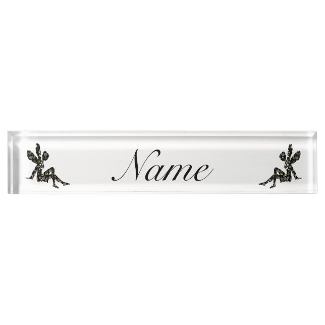 Fairy Silhouette Thunder_Cove Nameplate (Front)