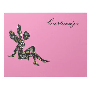 Fairy Silhouette Thunder_Cove Notepad