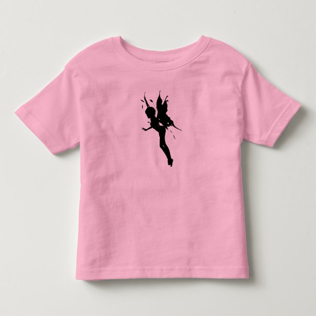 Fairy Silhouette Toddler T-Shirt (Front)